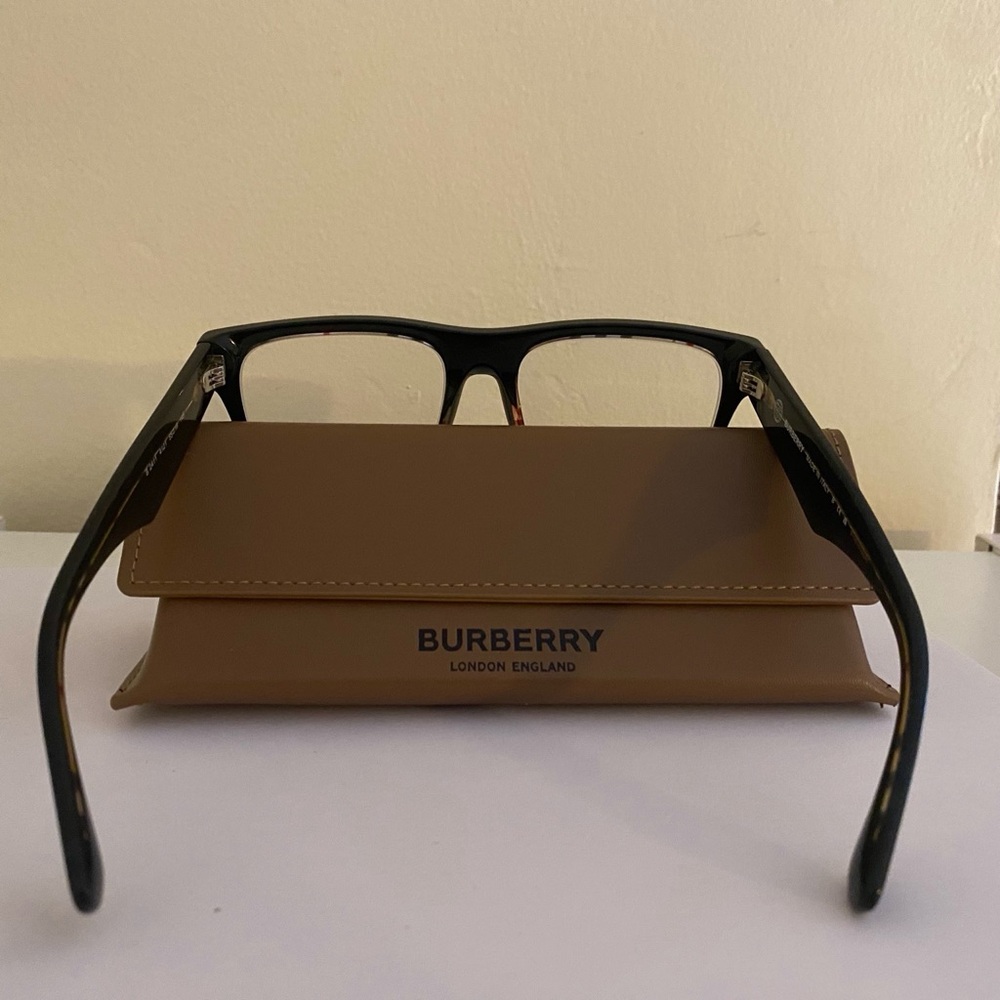 Burberry OBE2411 Eyeglasses Black on Vintage Check – New w/ Box (55-18-145) - Picture 4 of 10